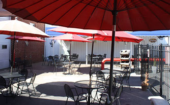 dog-friendly patio